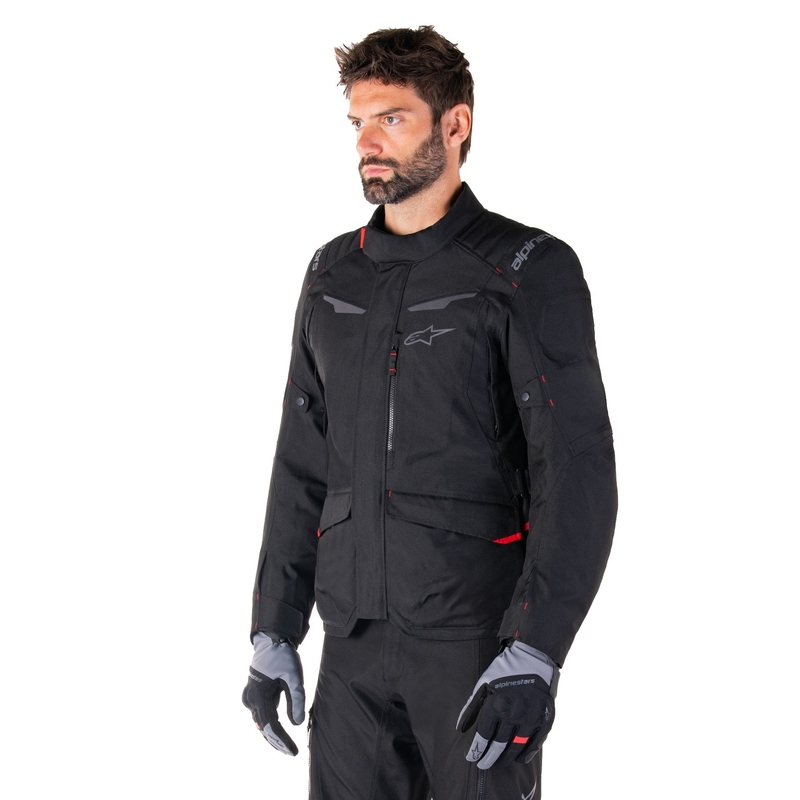 Alpinestars ST-1 nepremočljiva motoristična jakna črna