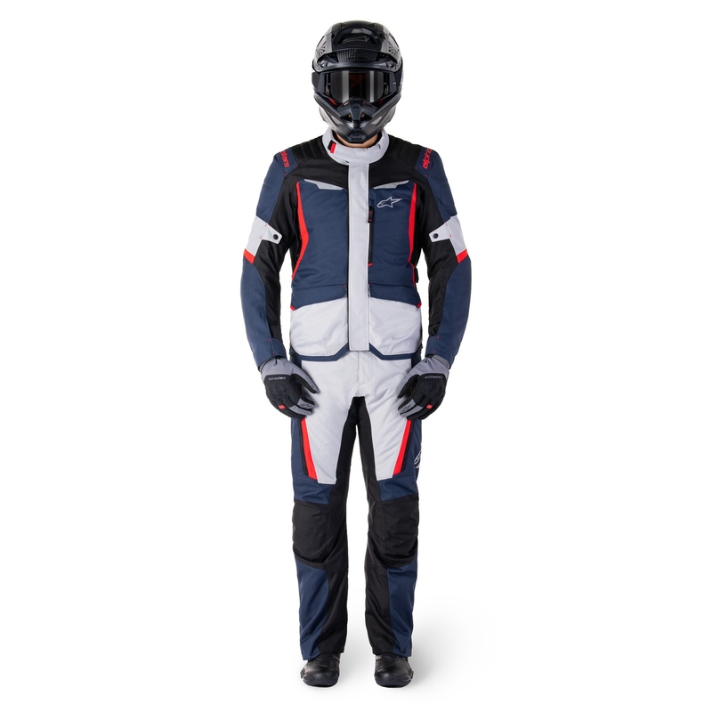 Alpinestars ST-1 Vodoodporna motoristična jakna temno modra-črno-rdeča