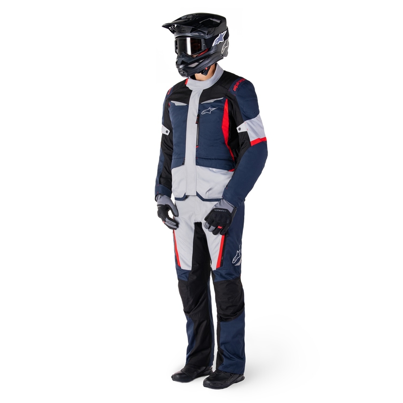 Alpinestars ST-1 Vodoodporna motoristična jakna temno modra-črno-rdeča