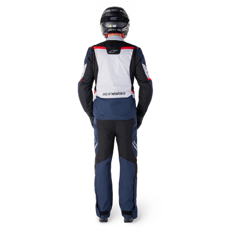 Alpinestars ST-1 Vodoodporna motoristična jakna temno modra-črno-rdeča
