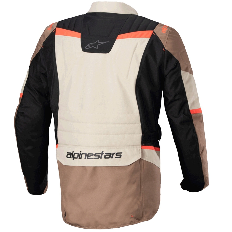 Alpinestars ST-1 nepremočljiva motoristična jakna kaki-peščeno-črna-fluo rdeča