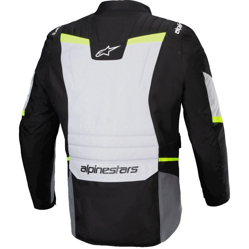 Alpinestars ST-1 nepremočljiva motoristična jakna sivo-črna-fluo rumena