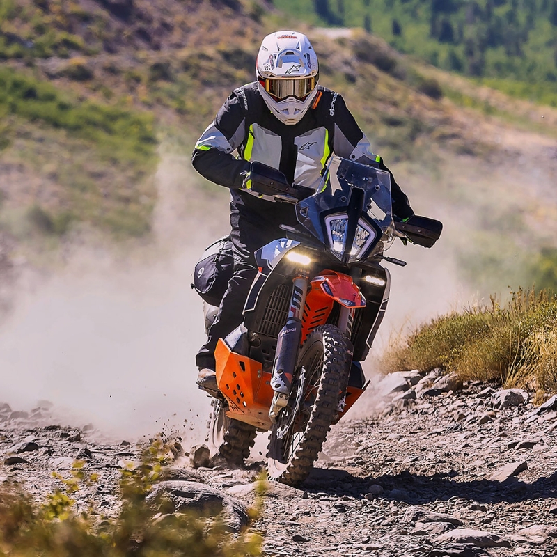 Alpinestars ST-1 nepremočljiva motoristična jakna sivo-črna-fluo rumena