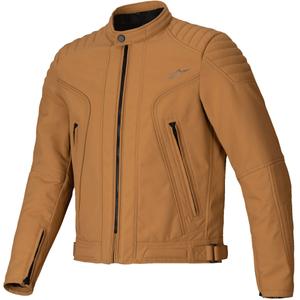 Vodoodporna motoristična jakna Alpinestars Clayton svetlo rjava
