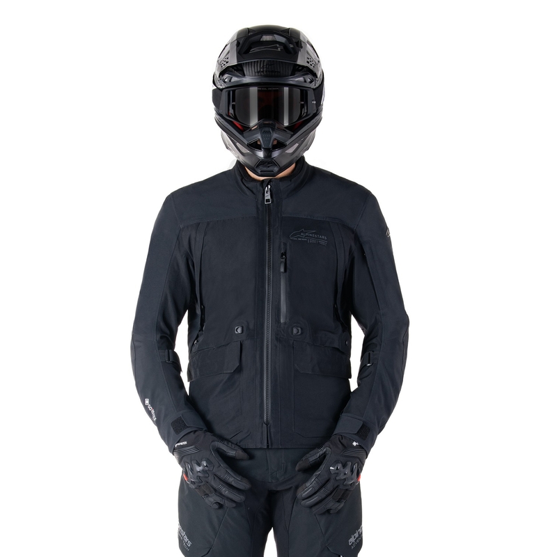 Črna motoristična jakna Alpinestars ST-7 Prime Gore-Tex