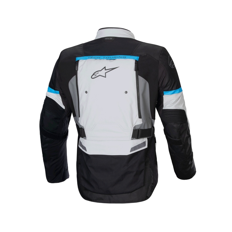 Alpinestars Bogota PRO Drystar motoristična jakna sivo-črno-modra