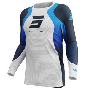 Motokros majica Shot Aerolite Ultra modra