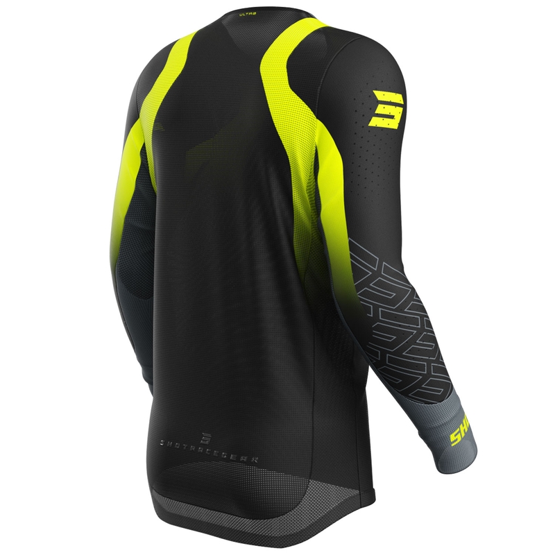 Motocross majica Shot Aerolite Ultra fluo rumena
