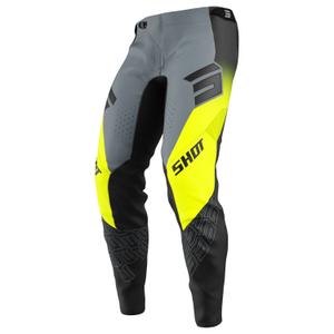 Motokros hlače Shot Aerolite Ultra fluo rumene
