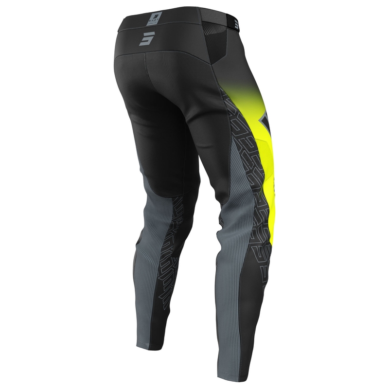 Motokros hlače Shot Aerolite Ultra fluo rumene