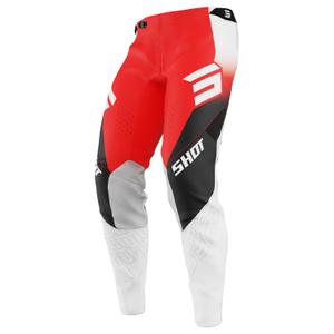 Motokros hlače Shot Aerolite Ultra Red