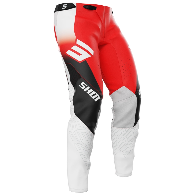 Motokros hlače Shot Aerolite Ultra Red