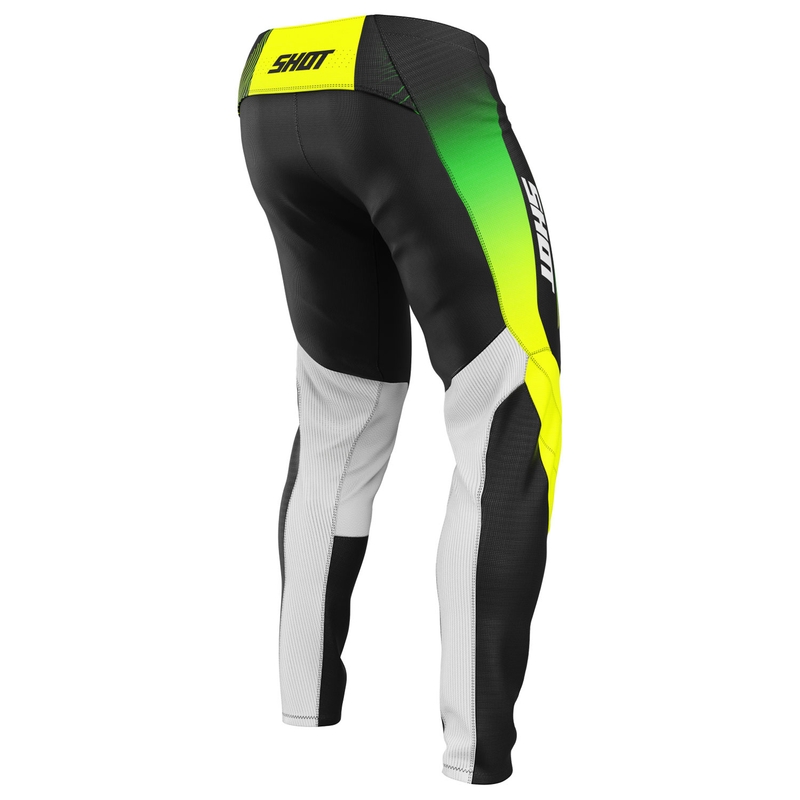 Motokros hlače Shot Contact Apex fluo rumene
