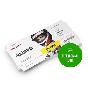 Elektronski darilni bon Motozem SI