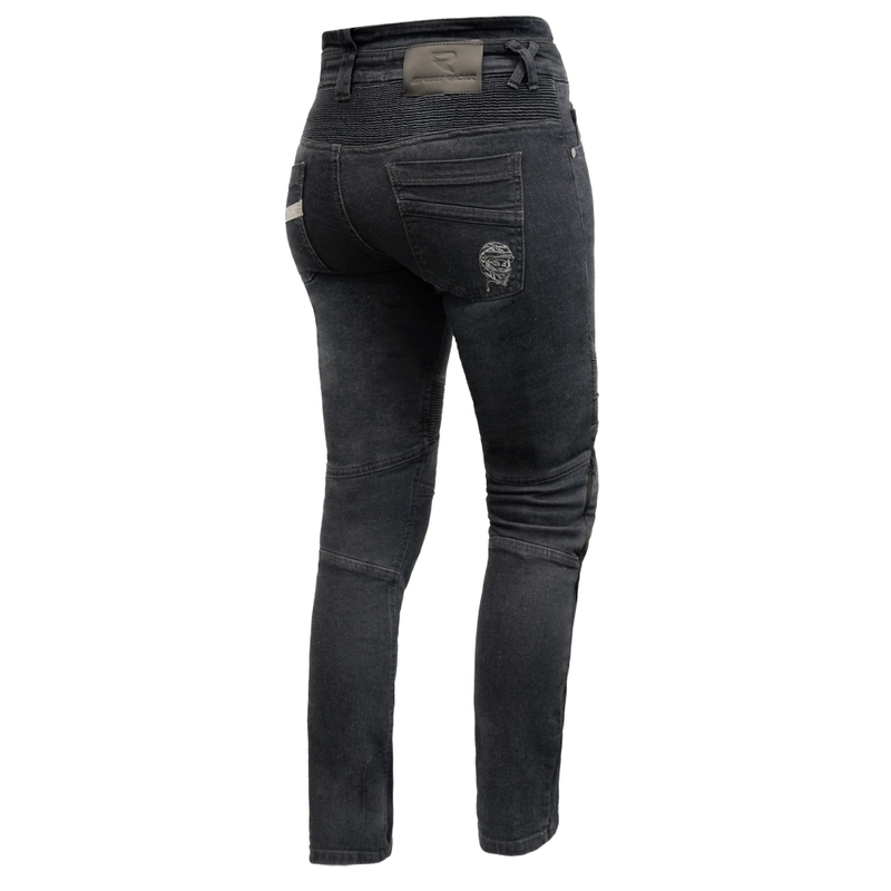 Street Racer Spike II ženske jeans črne barve