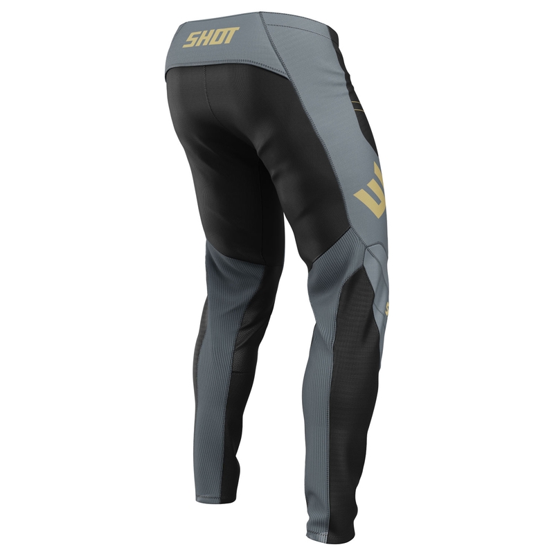 Motokros hlače Shot Contact Shield Gold