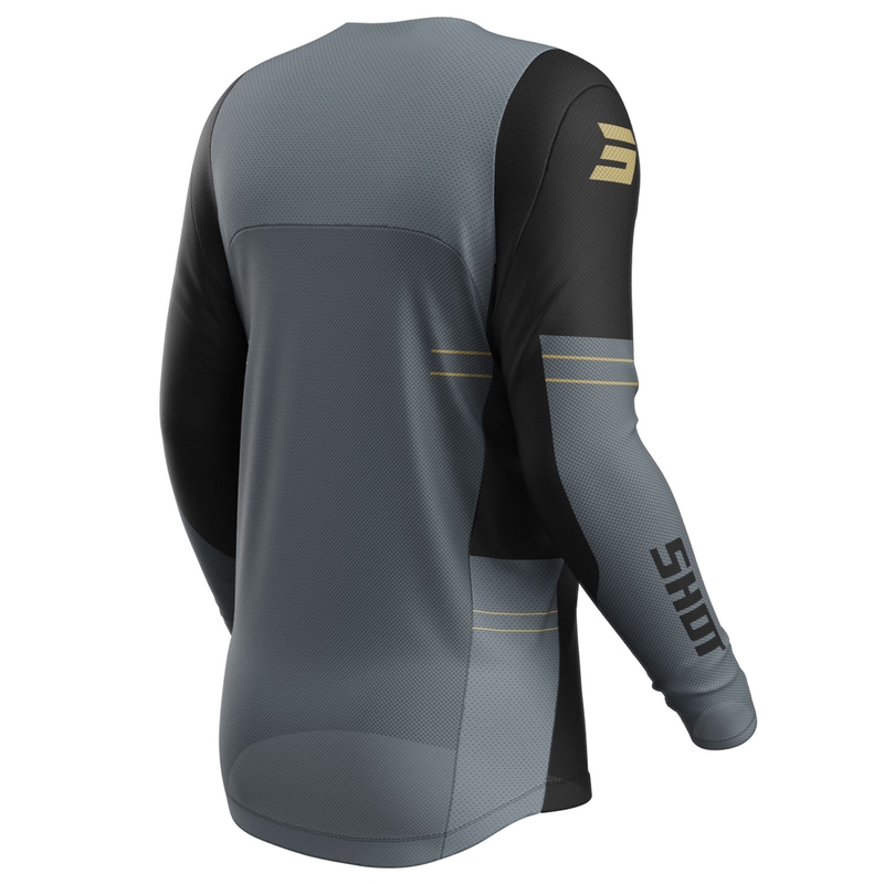 Motocross majica Shot Contact Shield zlata