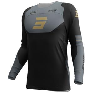 Motocross majica Shot Contact Shield zlata