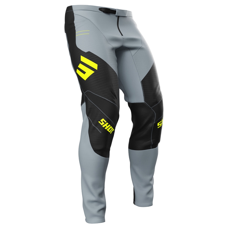 Motokros hlače Shot Contact Shield fluo rumene