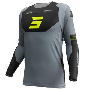 Motocross majica Shot Contact Shield fluo rumena