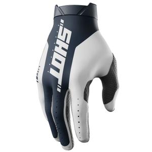 Motokros rokavice Shot Lite Pro modre
