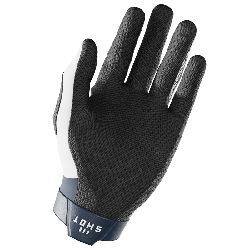 Motokros rokavice Shot Lite Pro modre