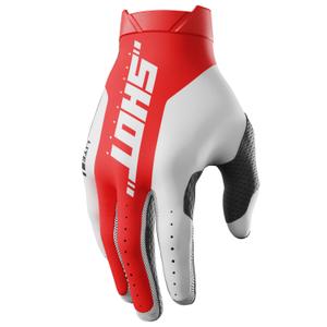 Motokros rokavice Shot Lite Pro rdeče