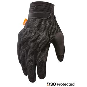 Črne rokavice za motokros Shot Guard D3O®