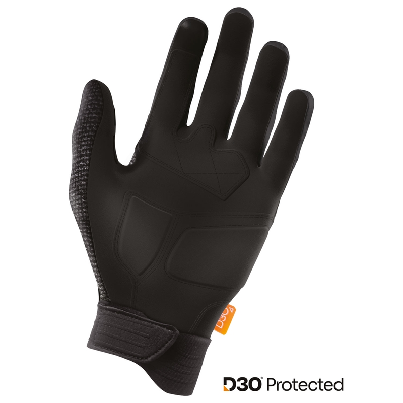 Črne rokavice za motokros Shot Guard D3O®