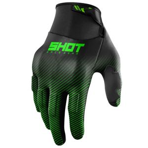 Rokavice za motokros Shot Drift Rim zelene