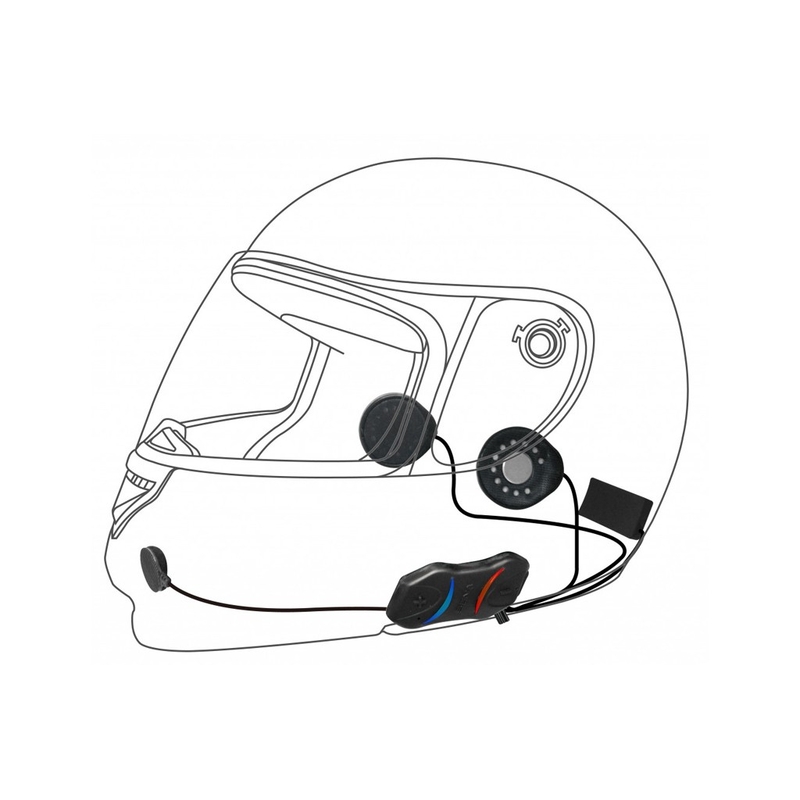 Bluetooth Intercom SENA 10R z daljinskim upravljalnikom na krmilu