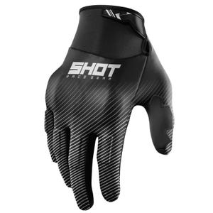 Rokavice za motokros Shot Drift Rim bele