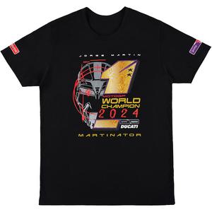 Črna majica Ducati Jorge Martin World Champ 2024