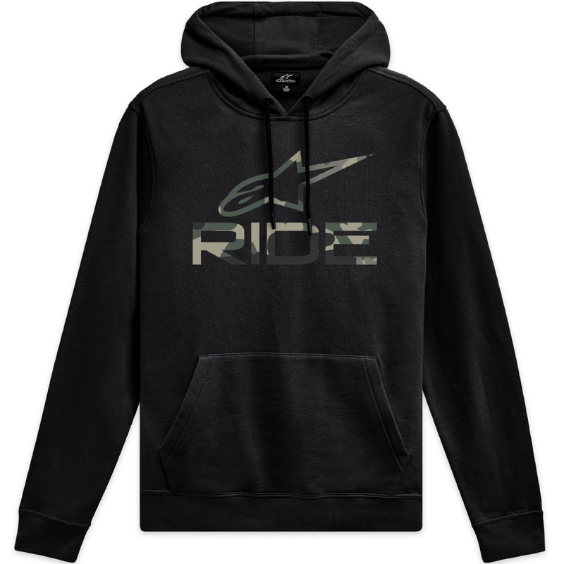 Alpinestars Ride Camo Pulover s kapuco 4 črn