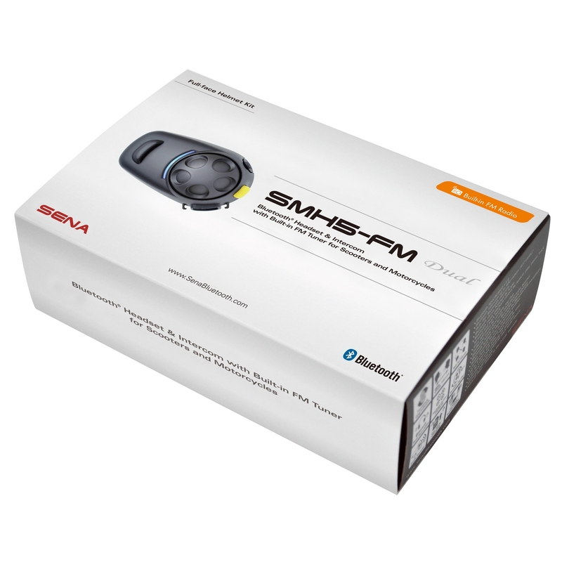 Komplet 2 SENA SMH5-FM Bluetooth Intercom