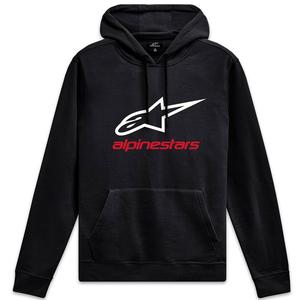 Črno-belo-rdeča majica Alpinestars Always 2.0
