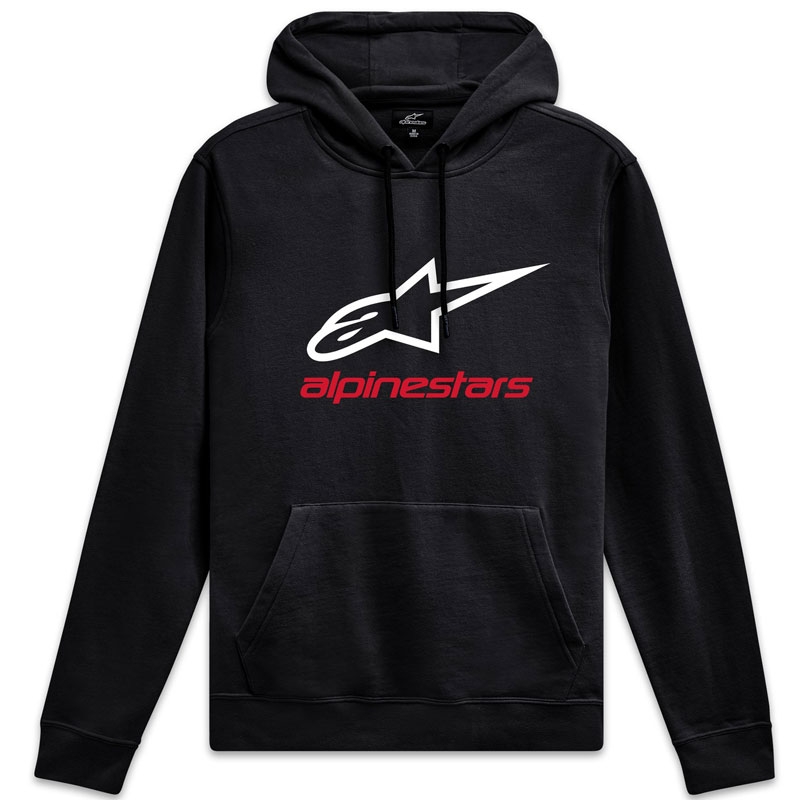 Črno-belo-rdeča majica Alpinestars Always 2.0