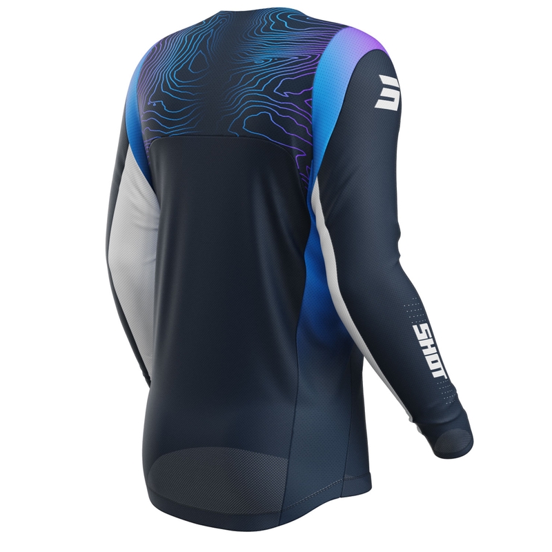 Otroški motokros dres Shot Contact Apex moder