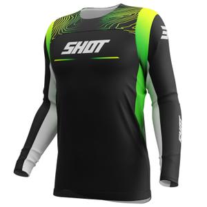 Otroški motokros dres Shot Contact Apex fluo rumen