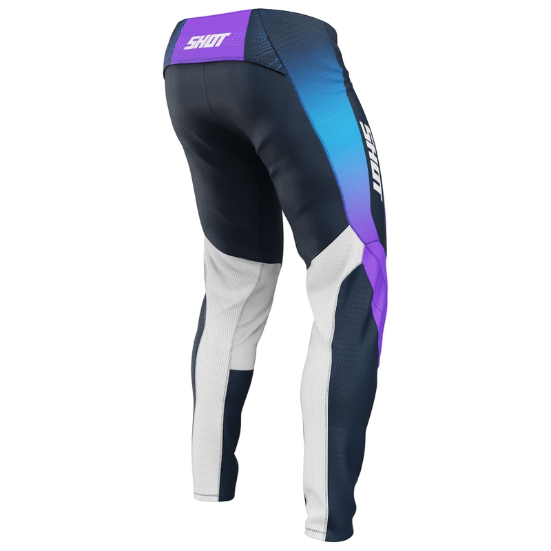 Otroške motokros hlače Shot Contact Apex modre