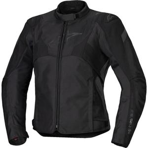 Ženska motoristična jakna Alpinestars Stella T-Jaws 4 Waterproof črno-črna