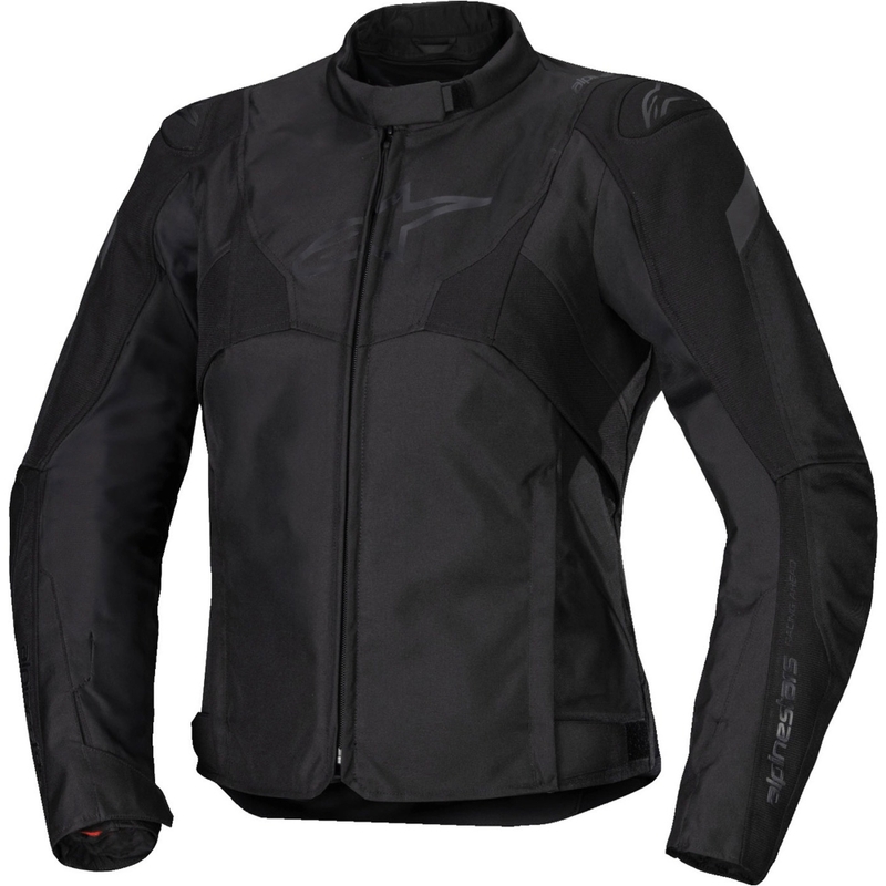 Ženska motoristična jakna Alpinestars Stella T-Jaws 4 Waterproof črno-črna