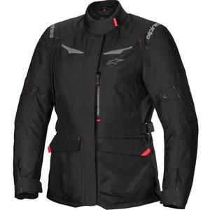 Alpinestars Stella ST-1 nepremočljiva ženska motoristična jakna črna