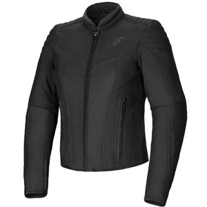 Vodoodporna ženska motoristična jakna Alpinestars Stella Isla črno-črna