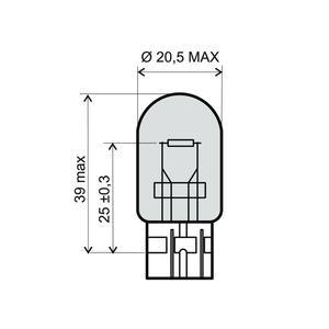 Lamp RMS T20 12V 21W