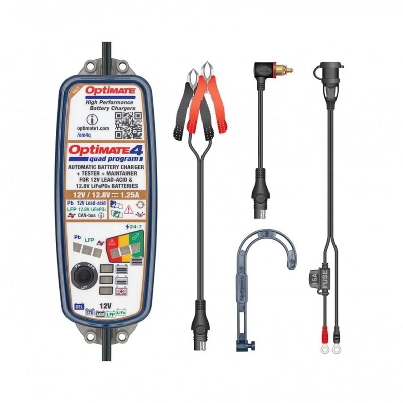 Polnilec baterij OPTIMATE 4 QUAD TM630-PR