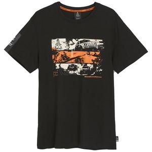Majica DAKAR PHOTO DES črna