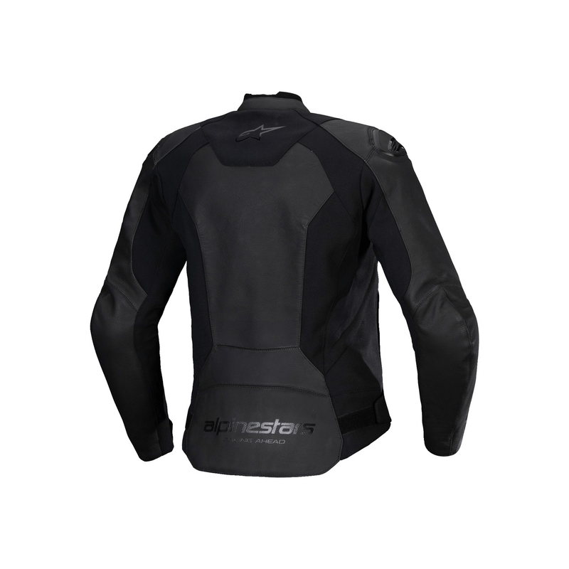 Alpinestars Stella Faster 3 ženska usnjena motoristična jakna črno-črna