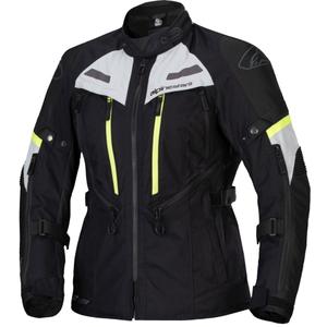 Ženska motoristična jakna Alpinestars Stella Bogota PRO Drystar črno-siva-fluo rumena