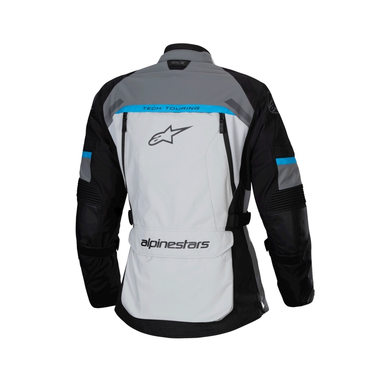 Ženska motoristična jakna Alpinestars Stella Bogota PRO Drystar sivo-črno-modra